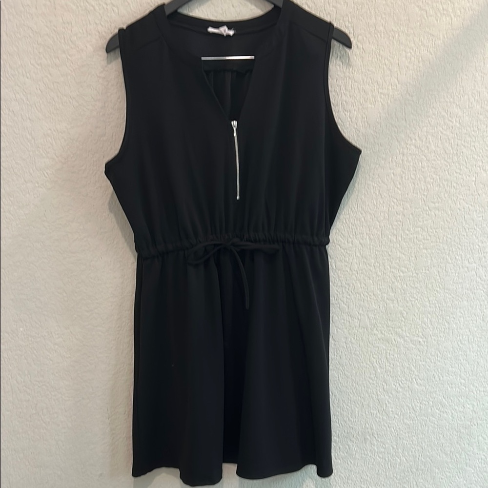 Maurice’s Black Sleeveless Dress with Zipper size XL